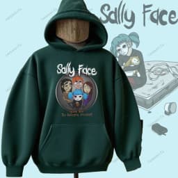 Sally Face Hoodie Horror and Mystery Game Sally Face Pullover Comfortable Personality Hoodie Hip-hop Hoodie Sweatshirt Printed