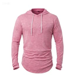 Spring Autumn Men's Hooded Sports Sweatshirts Solid Color Loose Streetwear Hoodies Men Casual Hooded Hoodie Couple Clothing Tops