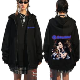 Rock Band Tokio Hotel Kaulitz Zipper Hoodies Men's Clothing Autumn Winter Zip Up Hooded Sweatshirts Casual Vintage Hoodie Jacket