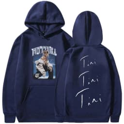 Singer TINI STOESSEL Futtura Tour Album 2025 Hoodie Unisex Hip Hop Oversized Fleece Sweatshirt Retro Aesthetic Long Sleeve Hoody