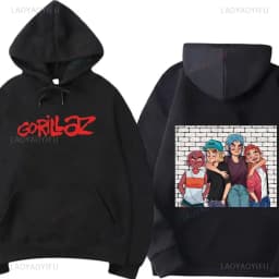 Funny Music Band Gorillaz Demon Days Hoodie Boy Crazy Hoodied Round Collar Long Sleeve T Shirts Clothing Casual Graphic Hoody