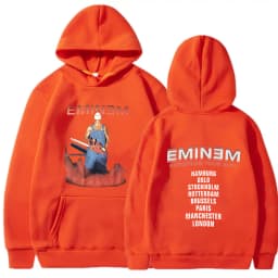 Eminem Anger Management Tour 2002 Hoodie Vintage Harajuku Funny Rick Sweatshirts Long Sleeve Men Women Pullover Fashion