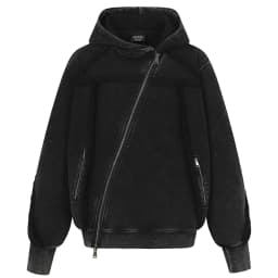 Irregular Patchwork Vintage Hoodies Men Streetwear Harajuku Hip Hop Hoodies Jackets Retro Oversized Y2K Hoodies