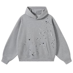 Rivet Hoodies Men Streetwear Harajuku Hip Hop Oversized Y2K Hoodies Unisex Casual Loose Pullover Sweatshirts