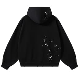 Rivet Hoodies Men Streetwear Harajuku Hip Hop Oversized Y2K Hoodies Unisex Casual Loose Pullover Sweatshirts