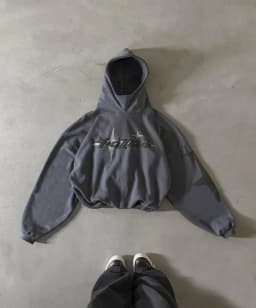 Retro Gothic Men Hoodie New American High Street TrendY2k Harajuku Men Loose and Casual Sweatshirt