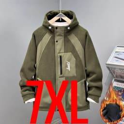 Extra Big Size 13XL Men Hoodie Hooded Zip Up Polar Fleece Jacket Male Winter Autumn Plus Large Clothes Warm 4xl 5xl 6xl 7xl 8xl