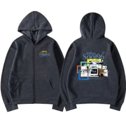 Wilbur Soot 96 Zipper Hoodie 2022 New Dream Team SMP Merch Sweatshirt Men Women Casual Zip Up Jacket Male Oversized Streetwear
