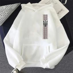 Ukrainian Patriotic Graphic Printed Modal Hoodie Streetwear Tee Ukraine Trident Woman Hoodie Ukraine Coat of Arms Men Hoodie