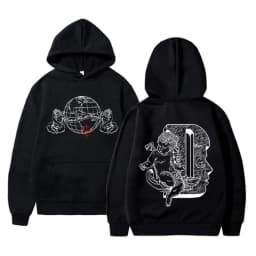 Rapper Duki Merch Hoodie Unisex Casual Fleece Cotton Pullover Male Trend Hoodies Men Women Fashion Hip Hop Oversized Streetwear