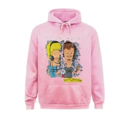 Beavis And Butthead Hoodie Cotton Long Sleeve Awesome MensHooded Pullover Fashion Large Size Funny Camisas Hombre Pullover