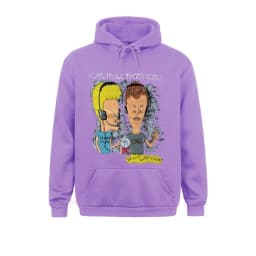 Beavis And Butthead Hoodie Cotton Long Sleeve Awesome MensHooded Pullover Fashion Large Size Funny Camisas Hombre Pullover