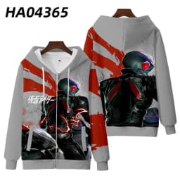 Masked Rider REVICE 3D Digital Printing Men/Women Autumn Japanese Anime Hoodies Sweatshirt Harajuku Cosplay Zip Up Jacket Coat