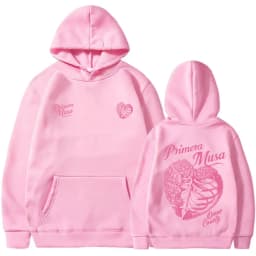 Omar Courtz Primera Musa Album Tour Merch Hoodies Men's Women Fashion Hip Hop Hooded Sweatshirts Fleece Oversized Pullovers Coat
