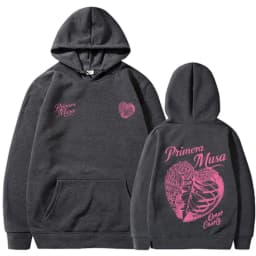 Omar Courtz Primera Musa Album Tour Merch Hoodies Men's Women Fashion Hip Hop Hooded Sweatshirts Fleece Oversized Pullovers Coat