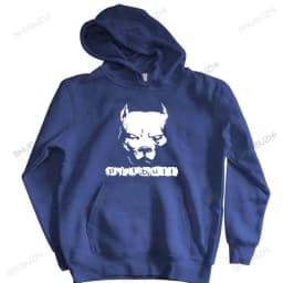 autumn winter hoodies New PITBULL American Pit Bull Spiked Dog Collar warm coat men brand hoody