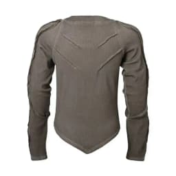 PFNW Fashionable Washed Distressed Slim Fit Top Men's Round Neck Casual Long Sleeved T-shirt 2026 Spring New 28L1595