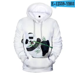 Funny Anime Panda 3D Printing Hoodies Fashion Women Men Autumn Winter Sweatshirt Girls Pullover Jacket Cosplay Costume