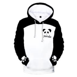 Funny Anime Panda 3D Printing Hoodies Fashion Women Men Autumn Winter Sweatshirt Girls Pullover Jacket Cosplay Costume