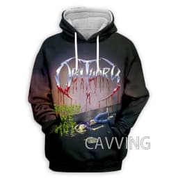 New Fashion Women/Men's 3D Print Obituary Rock Hoodies Hooded Sweatshirts Harajuku Hoodie Sweatshirts Tops Clothing