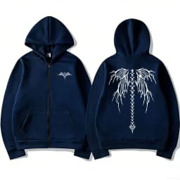 Gym Fitness Workout Bodybuilding Skeleton Graphic Zipper Hoodie Men Women Casual Oversized Zip Up Jacket Male Retro Streetwear