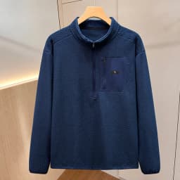 10XL Plus Size Sweatshirts Men Autumn Winter Fleece Sweatshirt Half Zipper Male Fashion Casual Pullover Big Size 10XL