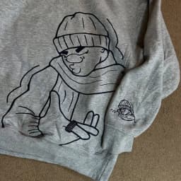 Streetwear Vintage Grey Hoodie Y2K Clothes Mens Womens Punk Rock Street Graphic Oversized Hoodie Sweatshirt Casual Jacket