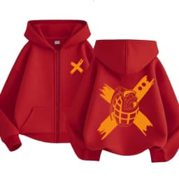 Japan Anime My Hero Academia Zipper Hoodie Harajuku Fashion Manga Vintage Zip Up Jacket Men's Fleece Oversized Zip Up Sweatshirt