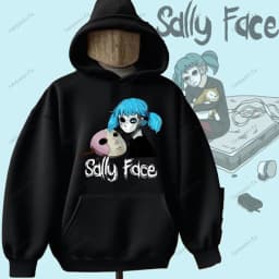 Sally Face Hoodie Horror and Mystery Game Sally Face Sweatshirt Warm Unisex Women Men Hoodie Printed Hoodie Street Fashion