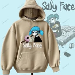 Sally Face Hoodie Horror and Mystery Game Sally Face Sweatshirt Warm Unisex Women Men Hoodie Printed Hoodie Street Fashion