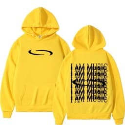Playboi Carti I AM MUSIC Logo Hoodie Opium Ken Carson Narcissist Tour Antagonist Rap Sweatshirt Men Casual loose Oversized Hoody