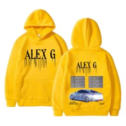 Alex G Tour 2025 Hoodie Men Women Clothing Casual Sweatshirt Men's Oversized Hooded Tracksuit Male Fashion Fleece Cotton Hoodies