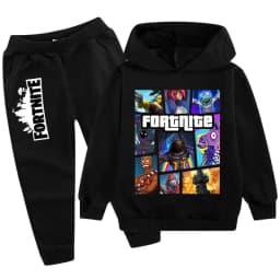 2026 New Fortnite Game Printed Children's Leisure Suit Cartoon Long Sleeve Autumn/Winter New Teenager Suit
