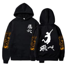 Haikyuu Manga Y2k Hoodies Japanese Anime Graphic Gothic Sweatshirts Fly High Karasuno Harajuku Vintage Pullovers Streetwear 90s