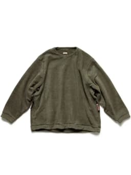 New Arrival Kapital Hirata Hiroshi High Quality Fleece Loose Round Neck Pullover for Men Sweatshirts