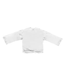 Y2K Gothic Harajuku Hip Hop Punk Long Sleeved Prohibited Cigarette Print Pattern T Shirts Retro Street Wear Loose Ripped Top