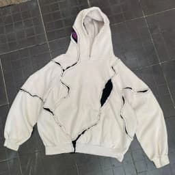 2026 New American High Street Punk Gothic Line Splicing Hoodie for Men Y2K Oversized Loose Hooded Sweatshirt Japan Streetwear