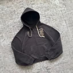 2026 New Retro Tiger Embroidered Zipper Hoodie Coat American Y2k Men's High Street Casual Loose Hoodie Jacket Streetwear