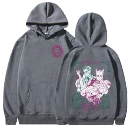 Anime JoJo Bizarre Adventure Hoodies Kira Yoshikage Killer Queen Sweatshirts Men Women Clothing Fashion Casual Comfort Pullovers