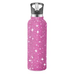 350/500/750/1000ML Bling Diamond Tumble Insulated Cup Sport Vacuum Flask Stainless Steel Large Capacity Portable Water Bottle