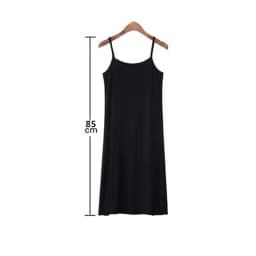 Petticoat Suitable for Short Skirt Women's Plain Tight-fitting Dress Home Service Suspender Nightdress Bottoming Skirt Bag Hip