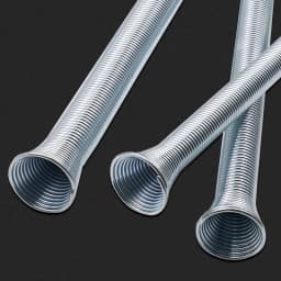 5pcs Premium Outside Style Spring Copper Tube Benders Manual Internal Folding Bending Line Pipe for O.D. 1/4" To 5/8" Pipes