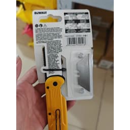 DEWALT DWHT10990 Utility Knife Atomic Compact Flip Folding Slide & Click Compact Series DIY Practical Art Knife