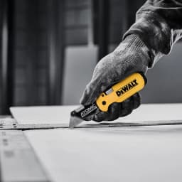 DEWALT DWHT10990 Utility Knife Atomic Compact Flip Folding Slide & Click Compact Series DIY Practical Art Knife