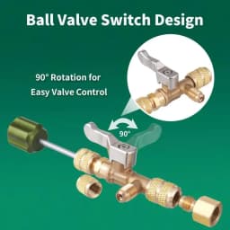 Household Air Conditioning Valve Core Removal Tool – Quick-Change Valve Core Wrench for Refrigerant-Free Repair Wrench