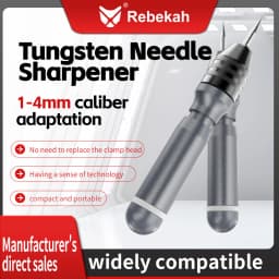 Tungsten Needle Holder Tungsten Electrode Sharpener Argon Arc Welding Tungsten Needle Grinding Clamp Max Diameter 4MM