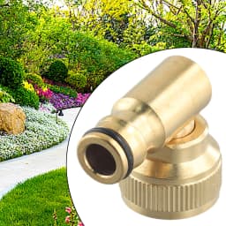 Hose Reel Swivel Elbow Quick Connector For Hoselock Plug 3/4in BSP Female Outdoor Garden hose faucet adapter