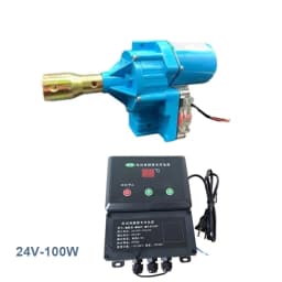 Electric Film Roller Greenhouse Roll Up Tools 24V Motor Electric Film Roll Machine 100W/150W Film Winding Machine