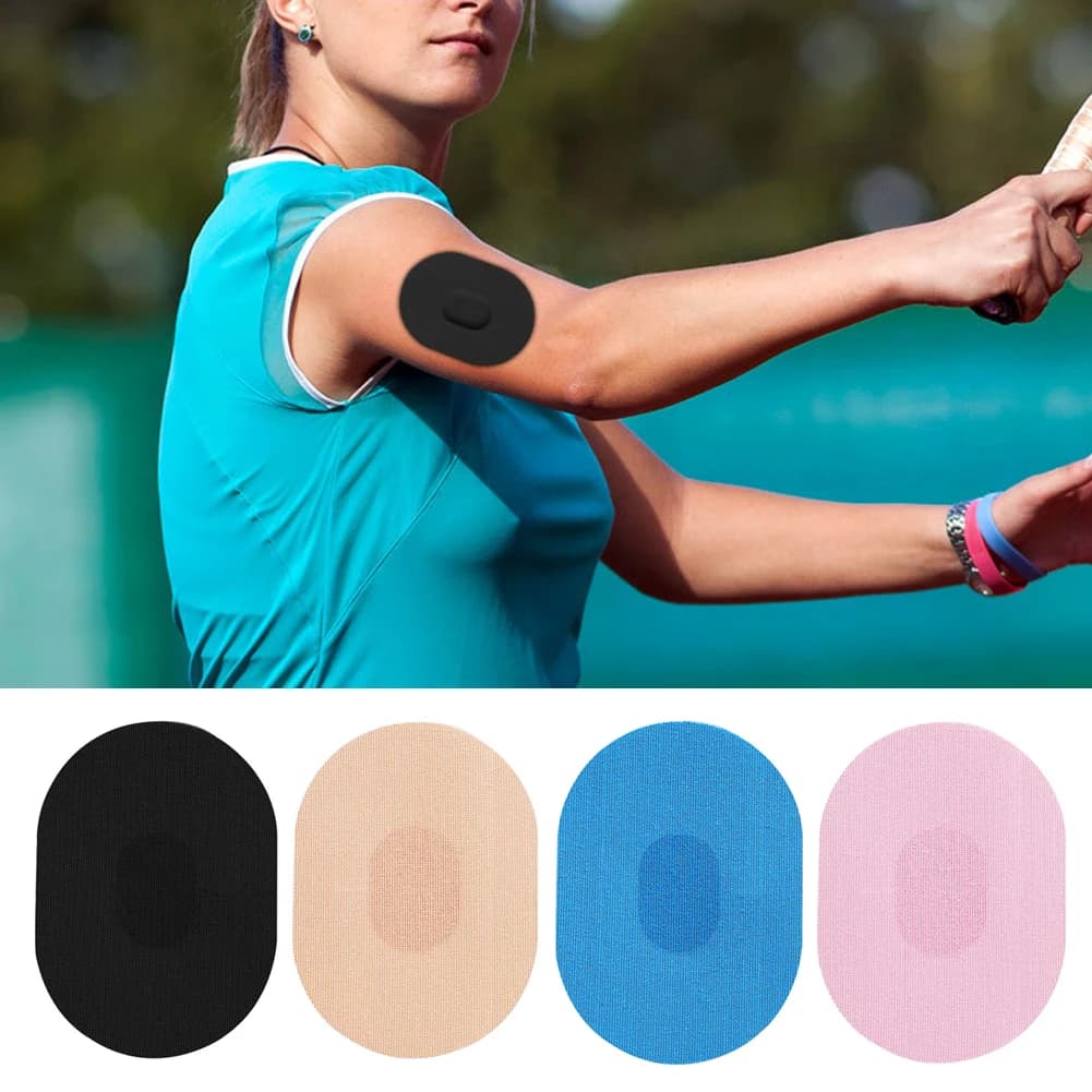 10pcs Waterproof Adhesive Patches Freestyle Libre Sensor Covers Patch Clear CGM Sweatproof Overpatch Tape Long Lasting