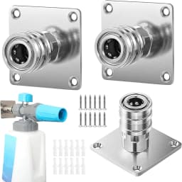 Pressure Washer Foam Cannon Holder Pressure Washer Nozzle Tip Holder 1/4" Quick Connect Foam Cannon Mount Pressure Washer Tool